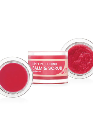 Swiss Beauty Lip Perfect Duo Balm & Scrub with Coffee