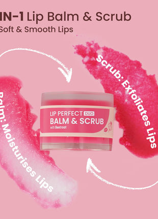 Swiss Beauty Lip Perfect Duo Balm & Scrub with Coffee