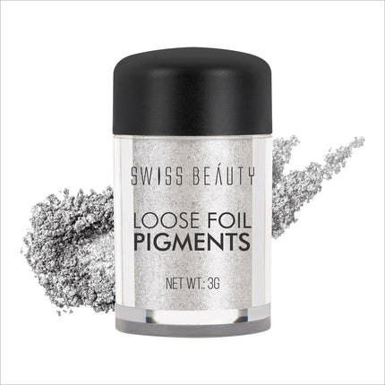 Swiss Beauty Loose Foil Pigments Eyeshadow - Shade No. 1 — 5