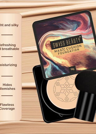 SWISS BEAUTY Magic Matte Cushion Foundation - FOUNDATION