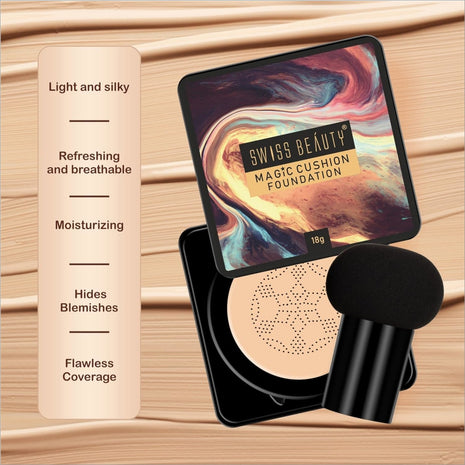 SWISS BEAUTY Magic Matte Cushion Foundation - FOUNDATION