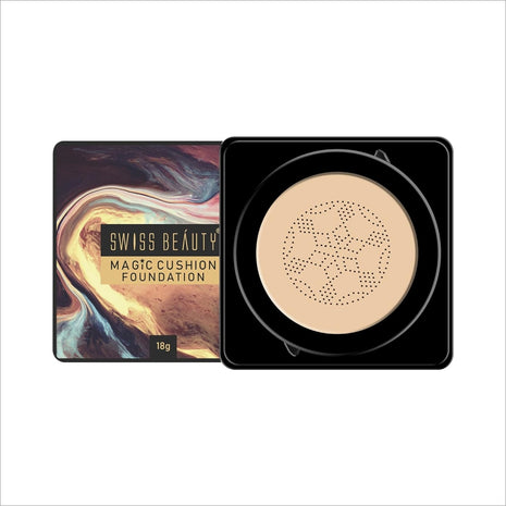 SWISS BEAUTY Magic Matte Cushion Foundation - Shade-01 -