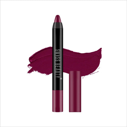 Swiss Beauty Matte Long Lasting Crayon Lipstick - Shade No.