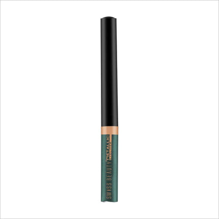 SWISS BEAUTY METALLIC EYELINER - Shade No. 3 — GREEN -