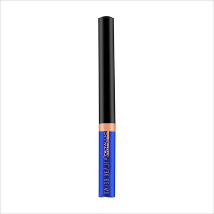 SWISS BEAUTY METALLIC EYELINER - Shade No. 4 — BLUE -