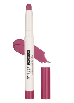 Swiss Beauty Non-Transfer Matte Cat Lip Crayon - Shade No. 6