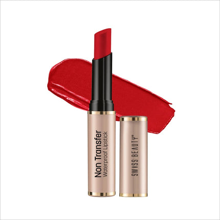 Swiss Beauty Non-Transfer Waterproof Lipstick - Shade No. 6