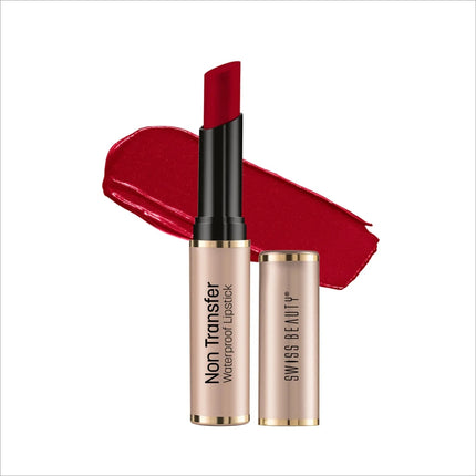 Swiss Beauty Non-Transfer Waterproof Lipstick - Shade No. 7