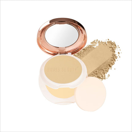 Swiss Beauty Oil Control Compact Powder - Natural-Nude -