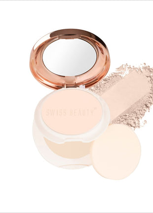 Swiss Beauty Oil Control Compact Powder - Pearl-Ivory - FACE