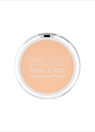 Swiss Beauty Prime & Fine Matte Pressed Powder - FACE POWDER