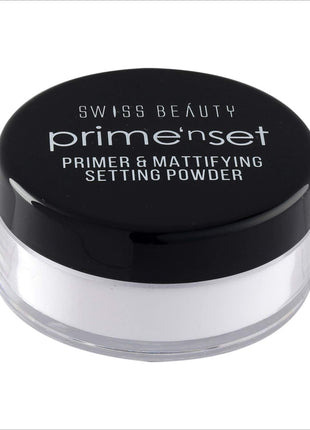 Swiss Beauty Primer Mattifying Setting Powder With Spf 15 -