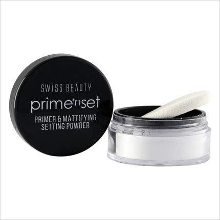 Swiss Beauty Primer Mattifying Setting Powder With Spf 15 -