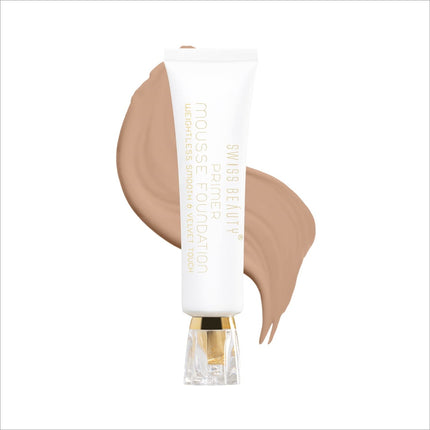 Swiss Beauty Primer Mousse Foundation - Natural Nude -