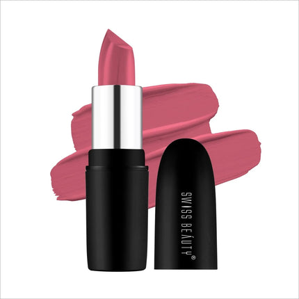Swiss Beauty Pure Matte Lipstick - Shade No. 2 —