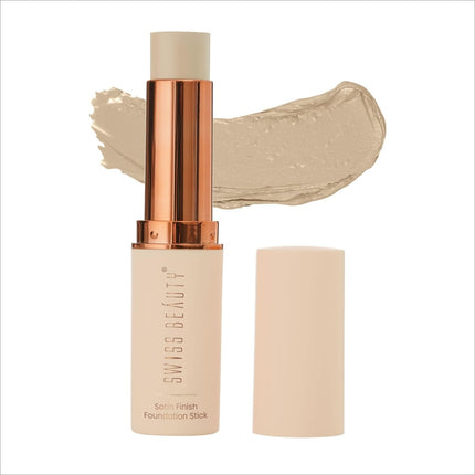 Swiss Beauty Satin Finish Panstick Foundation - Cream