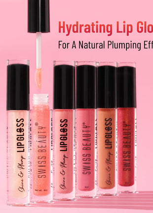 Swiss Beauty Shine & Plump LIP GLOSS - LIP GLOSS