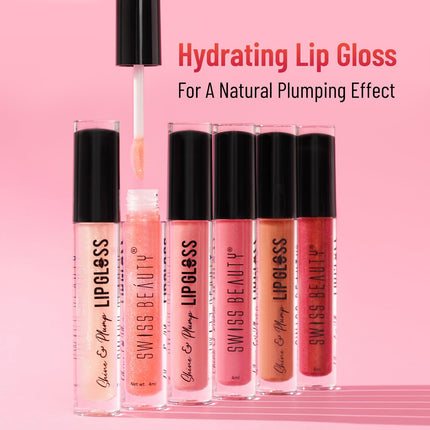 Swiss Beauty Shine & Plump LIP GLOSS - LIP GLOSS