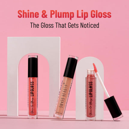 Swiss Beauty Shine & Plump LIP GLOSS - LIP GLOSS