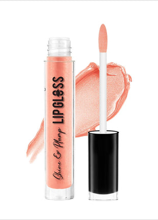 Swiss Beauty Shine & Plump LIP GLOSS - Shade No. 2 — NUDE