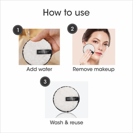 Swiss Beauty Soft & Gentle Cleansing Reusable Makeup Remover