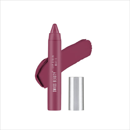 Swiss Beauty Stain Matte Lipstick - Shade No. 4 — FUCHSIA