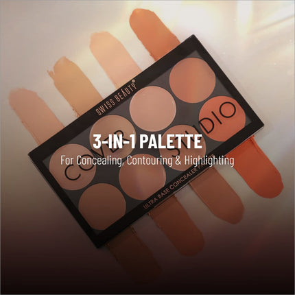 Swiss Beauty Ultra Base Concealer Palette - Concealer