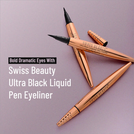 Swiss Beauty Ultra Black Liquid Pen Eyeliner - EYELINER