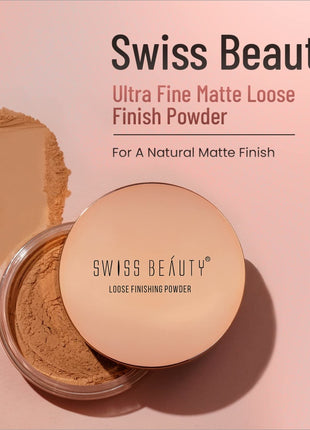 SWISS BEAUTY Ultra Fine Loose Finish Powder - FACE POWDER