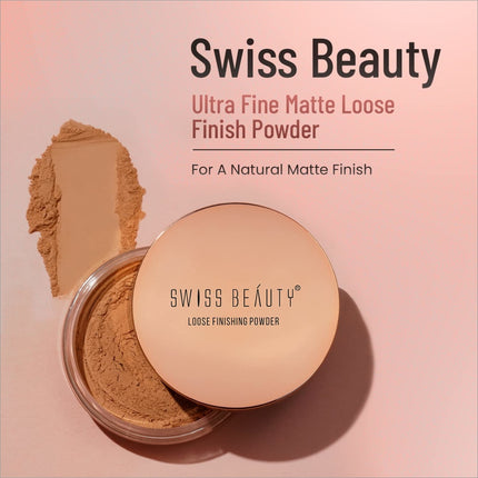 SWISS BEAUTY Ultra Fine Loose Finish Powder - FACE POWDER