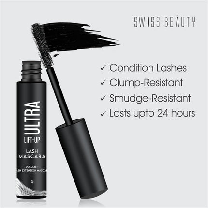 Swiss Beauty Ultra Lift-Up Lash Mascara - mascara