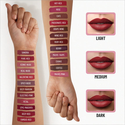 Swiss Beauty Ultra Smooth Matte Liquid Lipstick - LIQUID