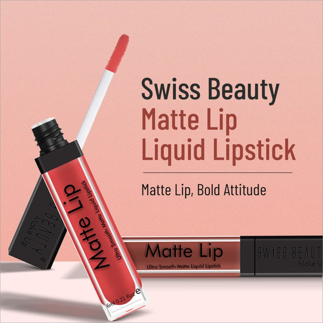 Swiss Beauty Ultra Smooth Matte Liquid Lipstick - LIQUID