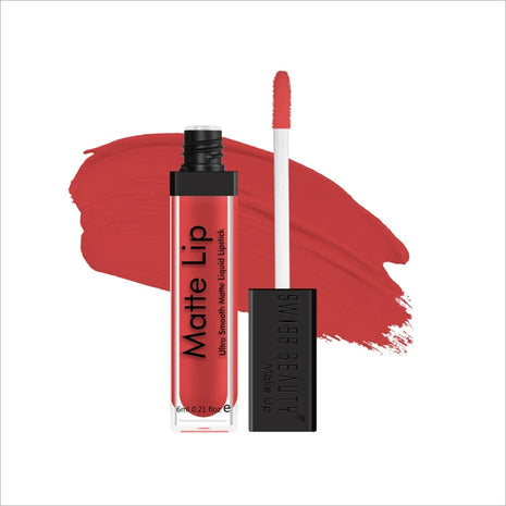 Swiss Beauty Ultra Smooth Matte Liquid Lipstick - Shade No.