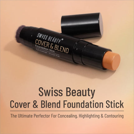 Swiss Beauty Waterproof Cover & Blend Foundation Stick -