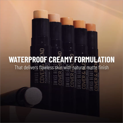 Swiss Beauty Waterproof Cover & Blend Foundation Stick -