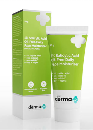 a tube of derma gel on a white background