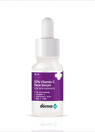 a bottle of derma vitamin c face serum