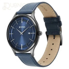 Blue Dial & Blue Leather Strap