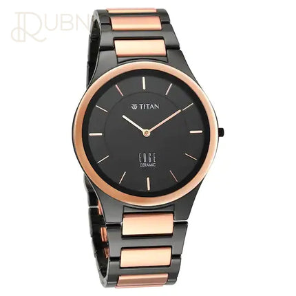 TITAN Edge Ceramic Slimmest Ceramic Analog Watch - WATCH