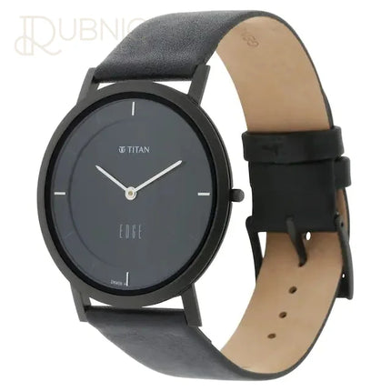 TITAN Edge watch - Black dial and Steel highlights - WATCH