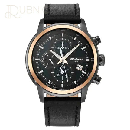 TITAN Octane Analog with Date Watch for Men - BLACK - WATCH