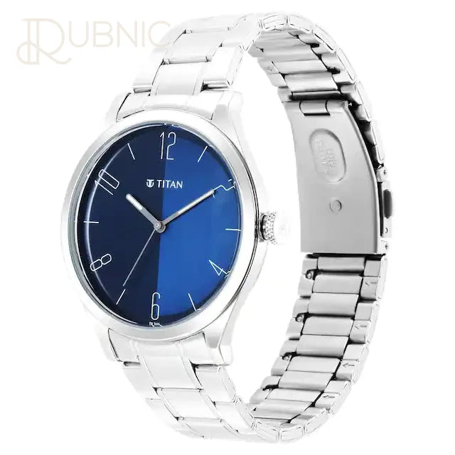 TITAN Workwear WATCH - Blue Dial Stainless Steel Strap Watch