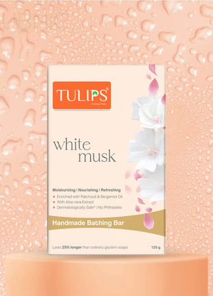 TULIPS Moisturizing Nourishing Refreshing Handmade Bath Soap