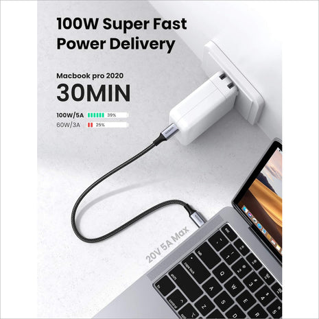 UGREEN USB C to USB C Cable 100W Fast Charge USB Type C