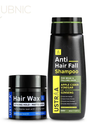 USTRAA Anti Hair Fall Shampoo with Apple Cider Vinegar &