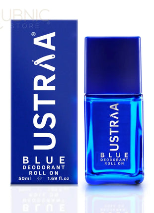 USTRAA AQUA Deodorant Body Spray 150 ml+Blue Deodorant Roll