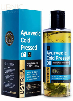 USTRAA Ayurvedic Cold Pressed Oil & Anti Hair Fall Shampoo -