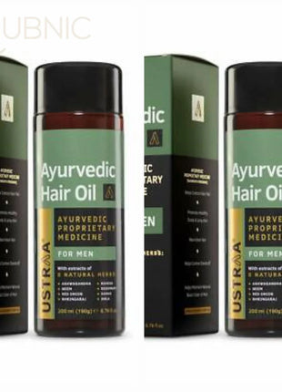 USTRAA Ayurvedic Hair Oil - 200 ml PACK OF 2 - HAIR OIL