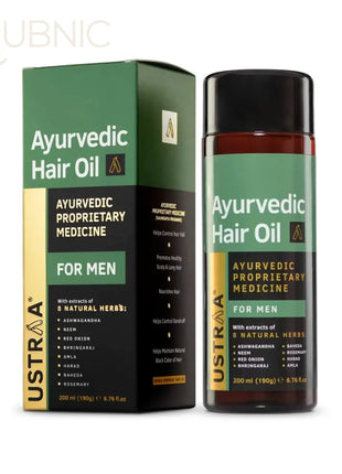 USTRAA Ayurvedic Hair Oil - 200 ml PACK OF 2 - HAIR OIL